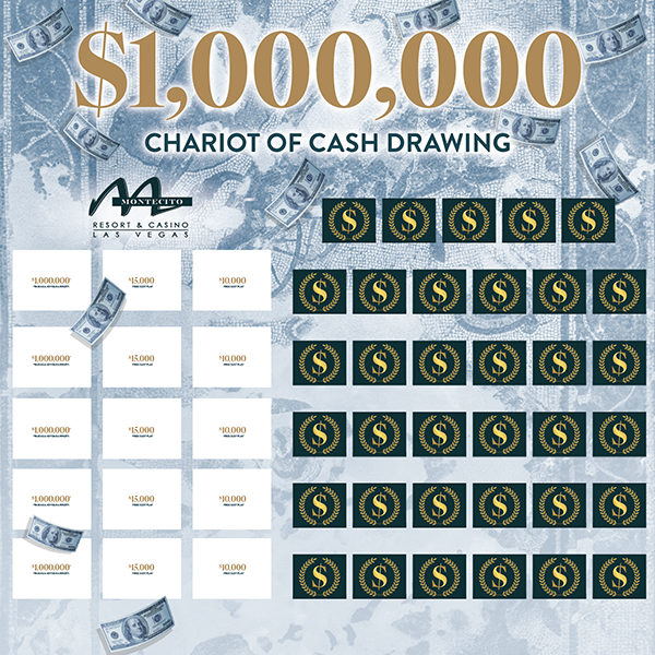 Chariot of Cash Drawing Game Board