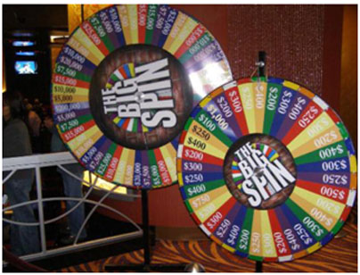 promotional wheel station casinos